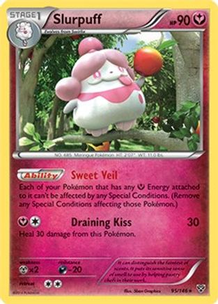 Slurpuff - 95/146 (XY Base Set)/146  Deck Exclusives - Rare