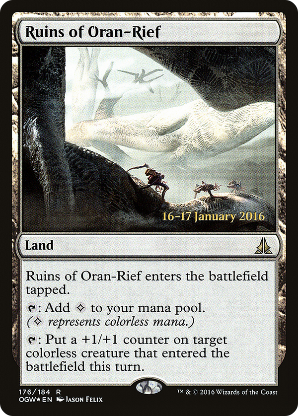 Ruins of Oran-Rief (PRE-176) - Oath of the Gatewatch Promos Foil