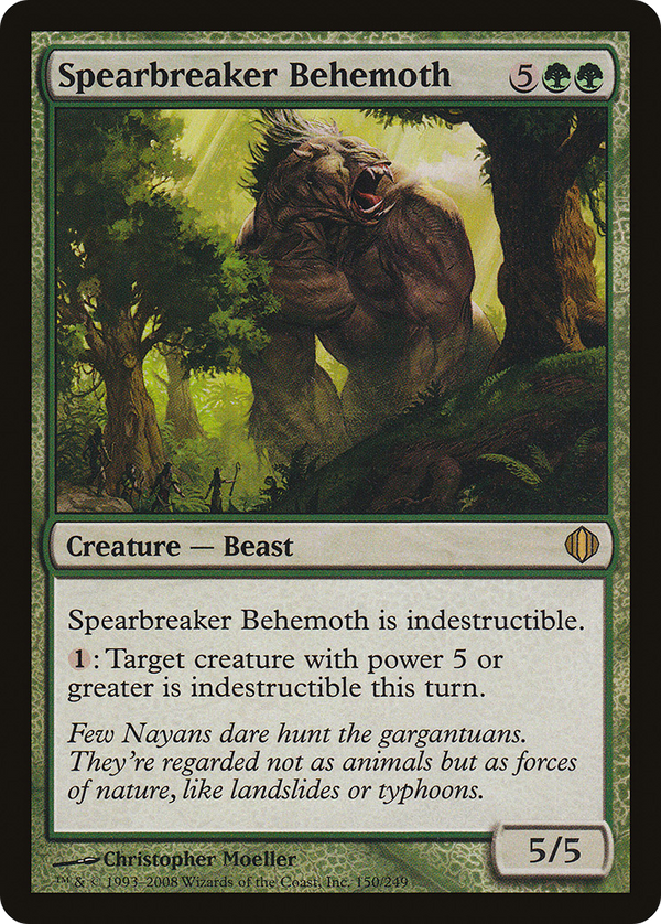 Spearbreaker Behemoth (ALA-150) - Shards of Alara Foil