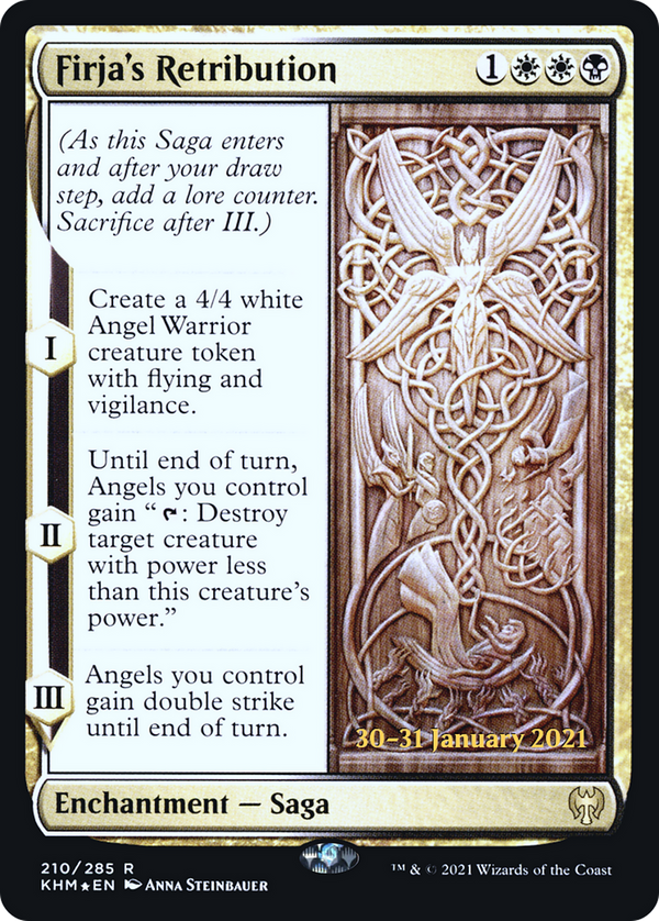 Firja's Retribution (PRE-210) - Kaldheim Promos Foil