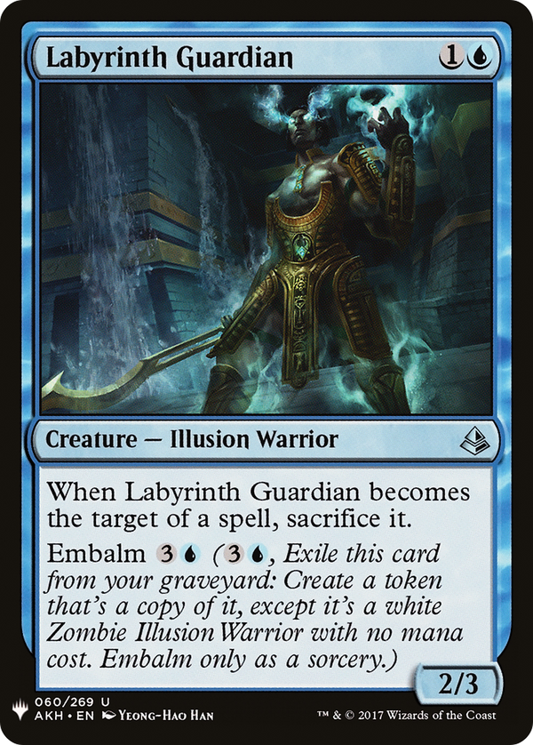 Labyrinth Guardian (LIST-060) - The List