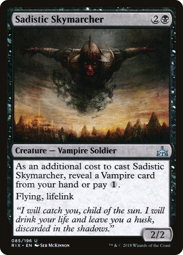 Sadistic Skymarcher (RIX-085) - Rivals of Ixalan