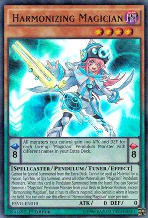 Harmonizing Magician (PEVO-EN010) - Pendulum Evolution 1st Edition