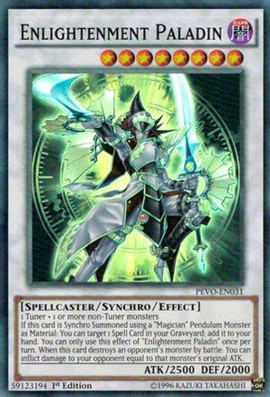 Enlightenment Paladin (PEVO-EN031) - Pendulum Evolution 1st Edition