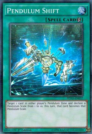 Pendulum Shift (PEVO-EN037) - Pendulum Evolution 1st Edition