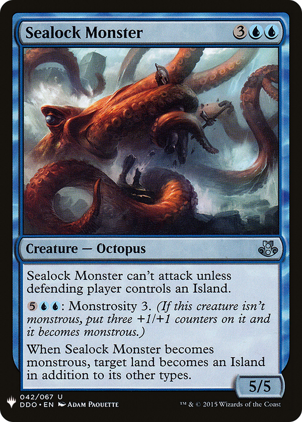 Sealock Monster (LIST-042) - The List