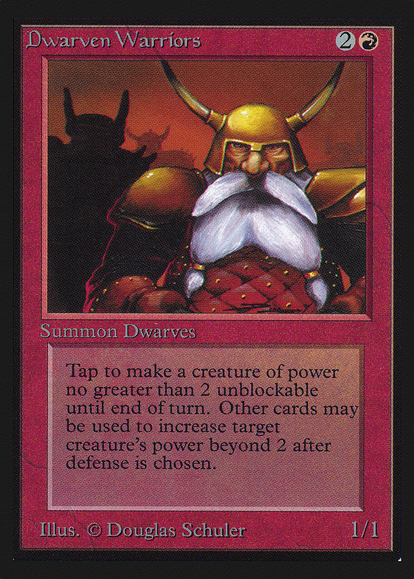 Dwarven Warriors (IE) (IED-) - Intl. Collectors' Edition