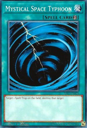 Mystical Space Typhoon (YS17-EN024) - Starter Deck: Link Strike 1st Edition