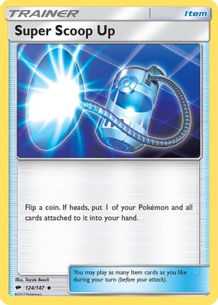 Super Scoop Up 124  SM  Burning Shadows - Uncommon
