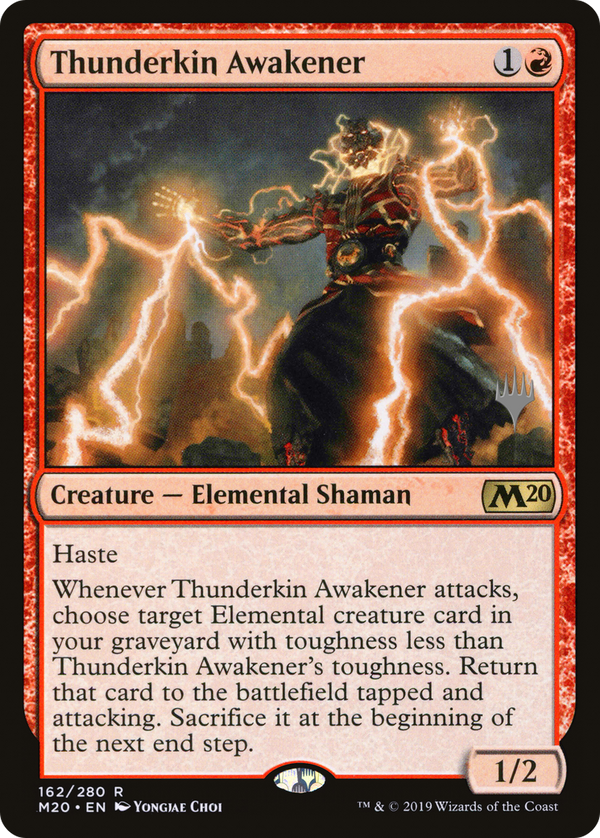 Thunderkin Awakener (PPM20-162) - Core Set 2020 Promos Foil