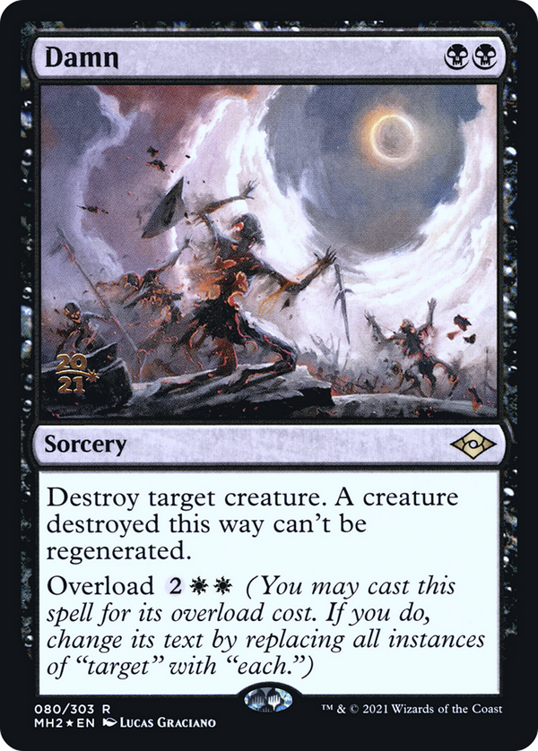 Damn (PRE-080) - Modern Horizons 2 Promos Foil