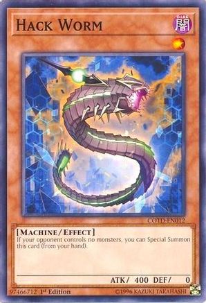 Hack Worm (COTD-EN012) - Code of the Duelist Unlimited