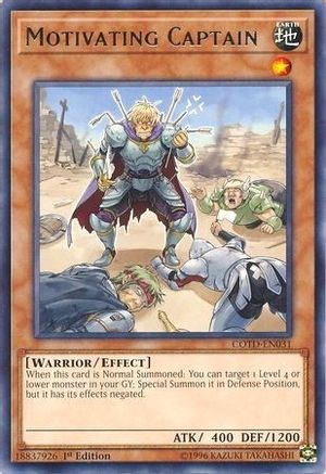 Motivating Captain (COTD-EN031) - Code of the Duelist Unlimited