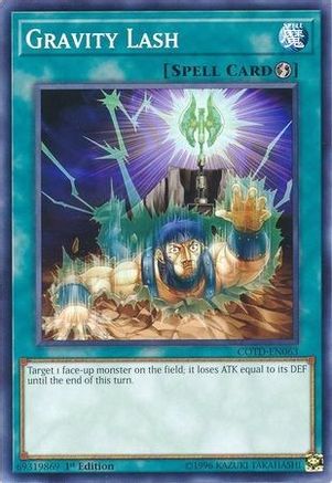 Gravity Lash (COTD-EN063) - Code of the Duelist Unlimited