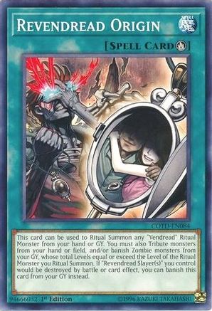 Revendread Origin (COTD-EN084) - Code of the Duelist 1st Edition