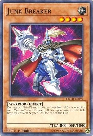 Junk Breaker (COTD-EN090) - Code of the Duelist Unlimited