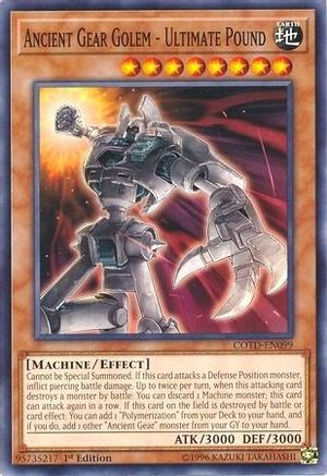 Ancient Gear Golem - Ultimate Pound (COTD-EN099) - Code of the Duelist Unlimited