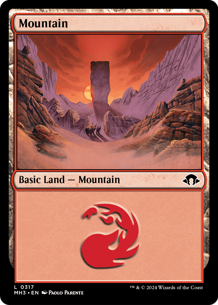 Mountain (0317) (MH3-317) - Modern Horizons 3 Foil