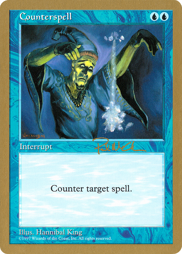 Counterspell - 1997 Paul McCabe (5ED) (WCD-) - World Championship Decks 1997