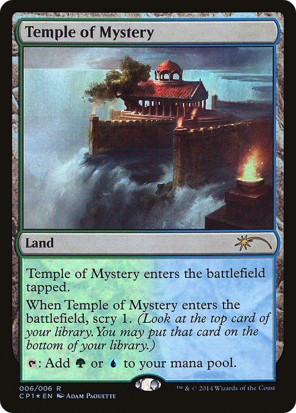 Temple of Mystery (UMP-006) - Magic 2015 Clash Pack Foil