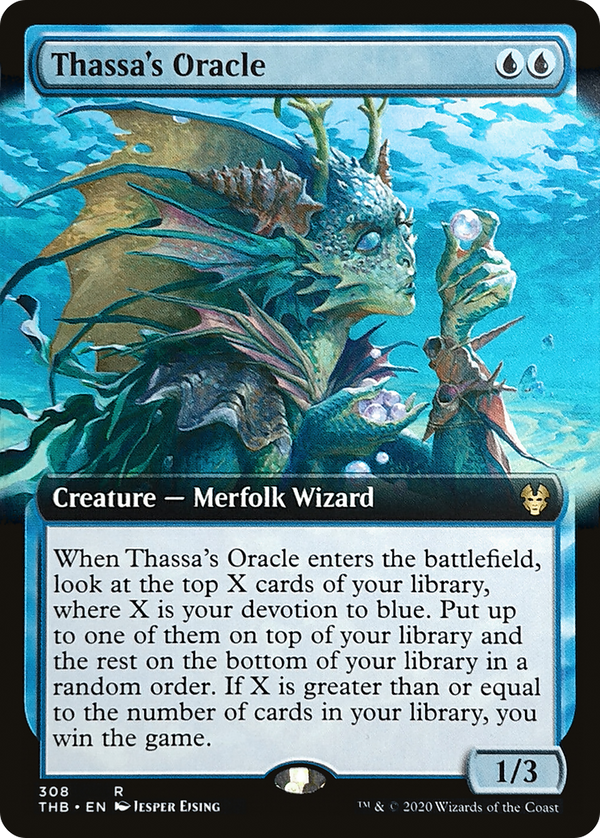 Thassa's Oracle (Extended Art) (THB-308) - Theros Beyond Death: (Extended Art)