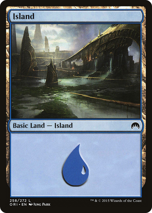 Island (258) (ORI-258) - Magic Origins
