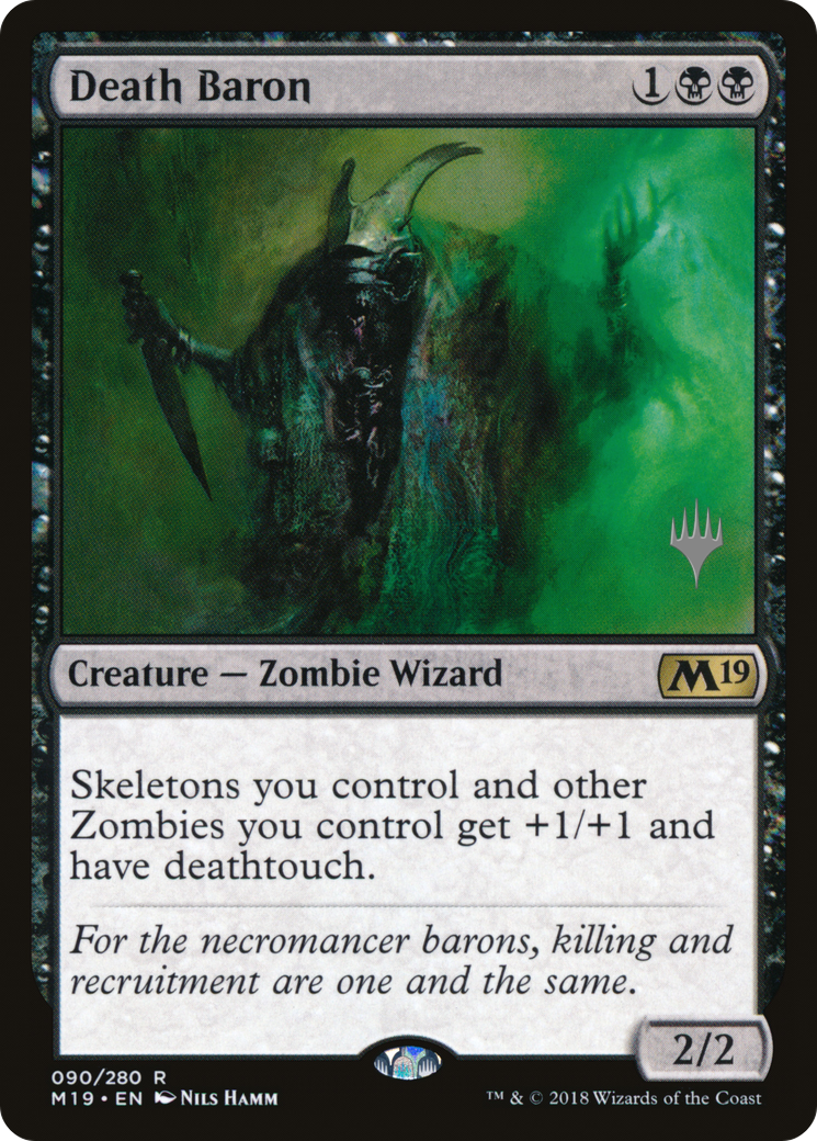 Death Baron (PPM20-090) - Core Set 2019 Promos Foil
