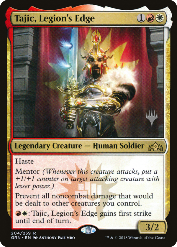 Tajic, Legion's Edge (PPTHB-204) - Guilds of Ravnica Promos