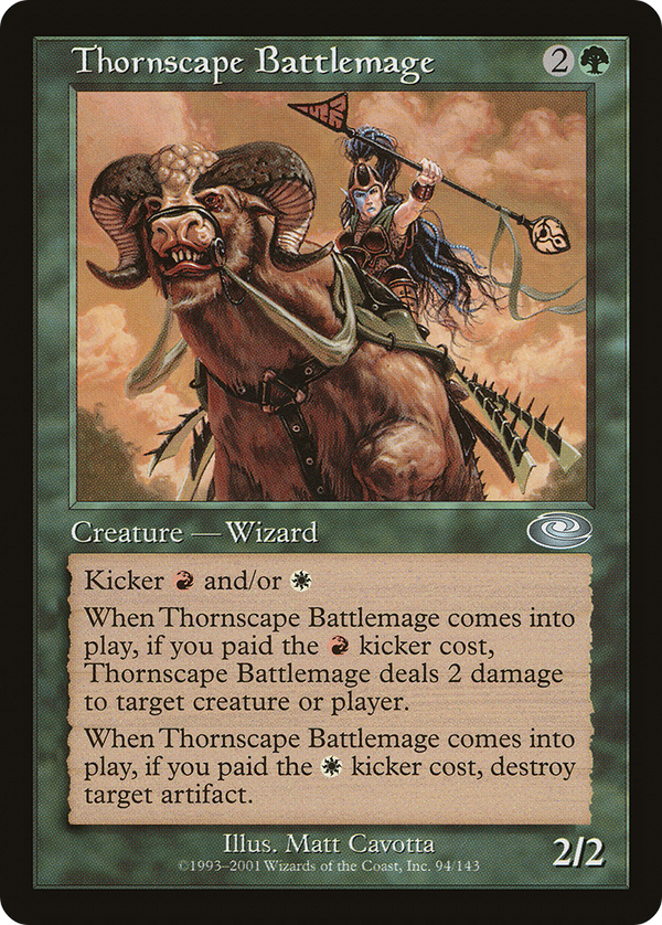 Thornscape Battlemage (PLS-094) - Planeshift Foil
