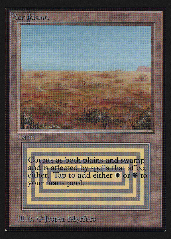 Scrubland (IE) (IED-) - Intl. Collectors' Edition
