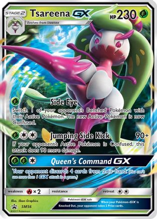 Tsareena GX - SM56  - Holofoil SM Promos - Promo