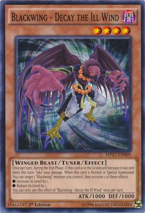Blackwing - Decay the Ill Wind (MP17-EN009) - 2017 Mega-Tins Mega Pack 1st Edition