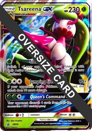 Tsareena GX - SM56  - Holofoil Jumbo Cards - Promo