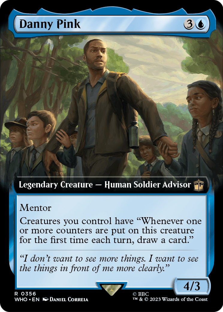 Danny Pink (Extended Art) (WHO-356) - Doctor Who: (Extended Art) Foil