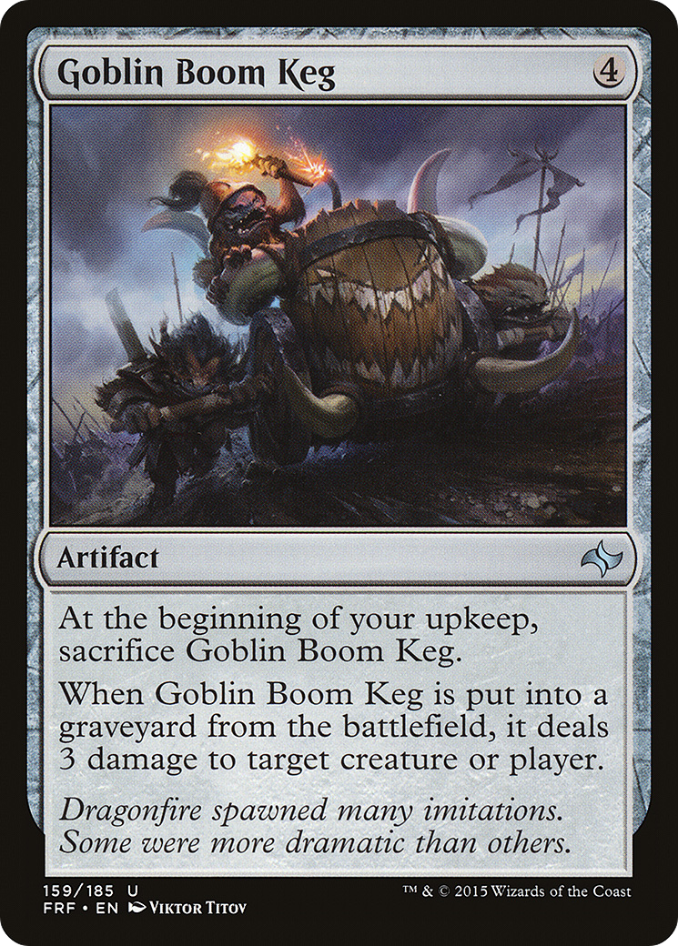 Goblin Boom Keg (FRF-159) - Fate Reforged