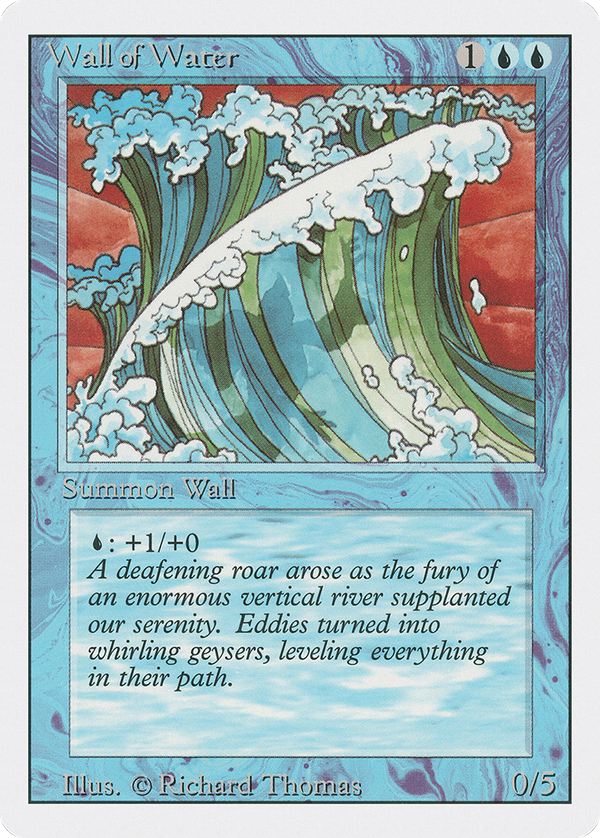Wall of Water (3ED-) - Revised Edition