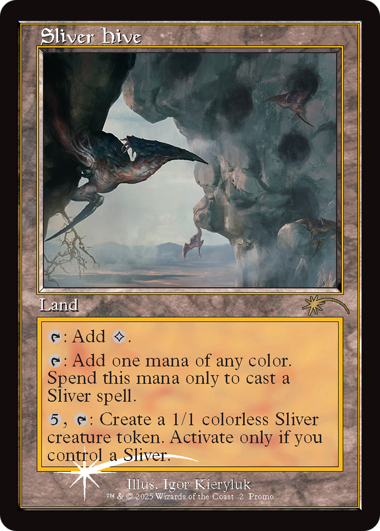 Sliver Hive (Retro Frame) (MFP-002) - Secret Lair Drop Series Foil