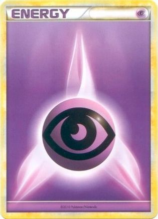 Psychic Energy (2010 Unnumbered HGSS Style Non-Holo)  League & Championship Cards - Promo