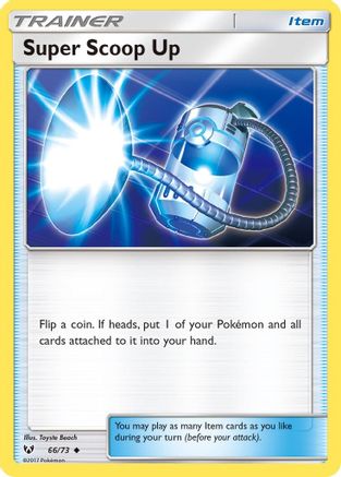 Super Scoop Up 066  - Reverse Holofoil Shining Legends - Uncommon