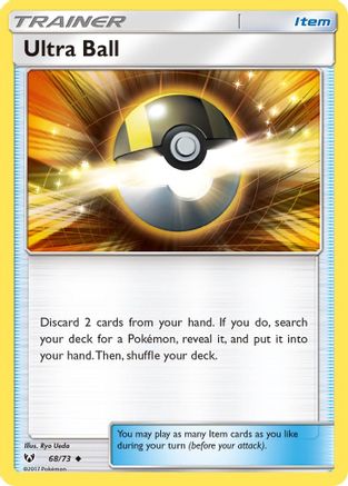 Ultra Ball 068  Shining Legends - Uncommon
