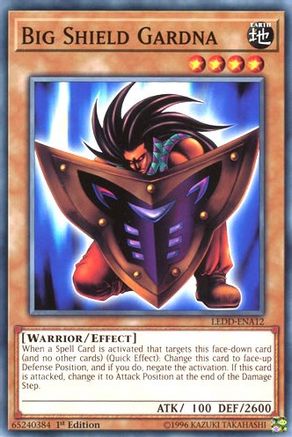 Big Shield Gardna (LEDD-ENA12) - Legendary Dragon Decks 1st Edition