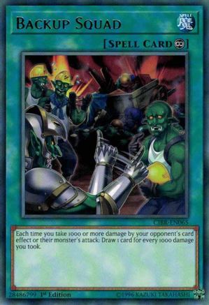 Backup Squad (CIBR-EN065) - Circuit Break 1st Edition