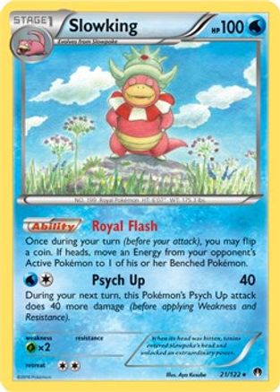 Slowking - 21/122 (Cosmos Holo)/122  - Holofoil Alternate Art Promos - Promo