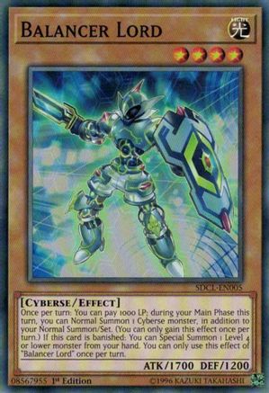 Balancer Lord (SDCL-EN005) - Structure Deck: Cyberse Link 1st Edition