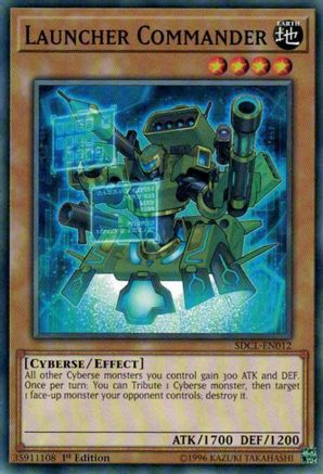 Launcher Commander (SDCL-EN012) - Structure Deck: Cyberse Link 1st Edition
