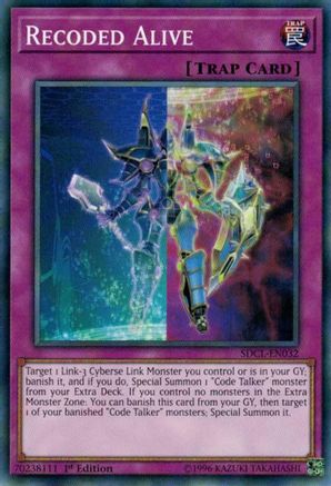 Recoded Alive (SDCL-EN032) - Structure Deck: Cyberse Link 1st Edition
