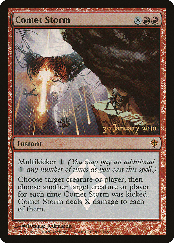 Comet Storm (PRE-076) - Worldwake Promos Foil
