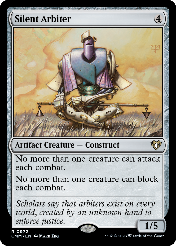 Silent Arbiter (CMM-972) - Commander Masters