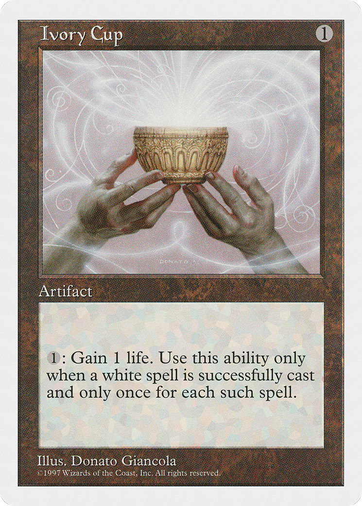 Ivory Cup (5ED-) - Fifth Edition