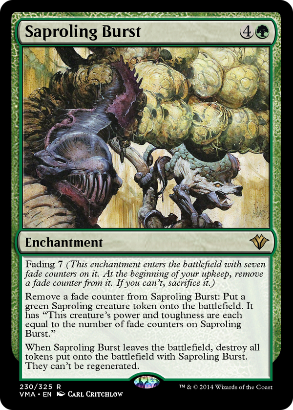 Saproling Burst (VMA-230) - Vintage Masters